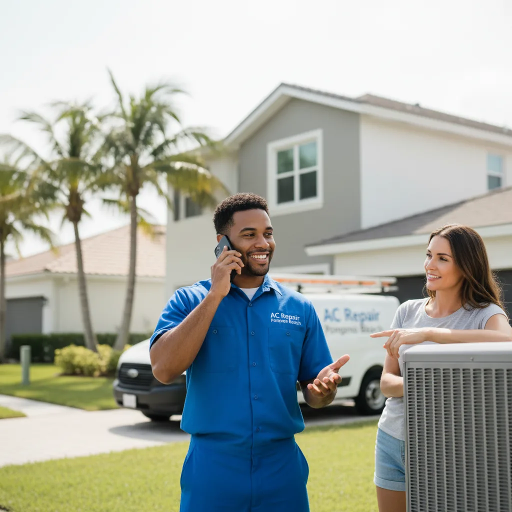AC Repair Pompano Beach customer support in Warden